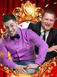 Дуэт ведущих Серёги